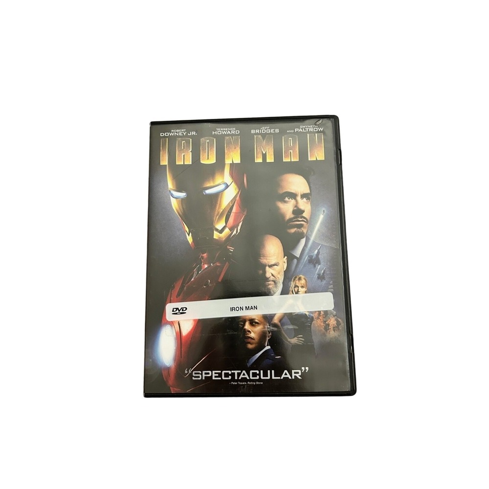 Iron‎ Man (DVD, 2008, Widescreen)